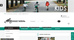 Desktop Screenshot of bikeservice.lt