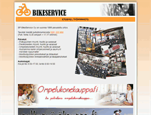 Tablet Screenshot of bikeservice.fi